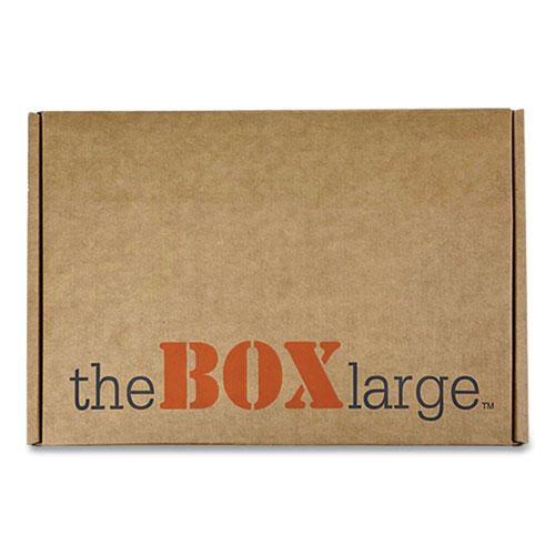 Picture of Laptop Shipping Box, One-Piece Foldover (OPF), Large, 17.25" x 11.68" x 3.75", Brown Kraft