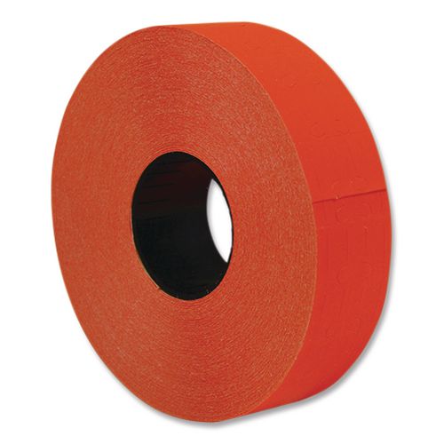 Picture of One-Line Pricemarker Labels, Red, 2,500 Labels/Roll