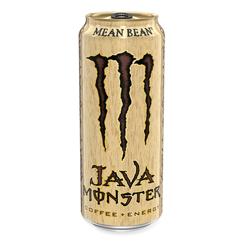 Picture of Java Monster Cold Brew Coffee, Mean Bean, 15 oz Can, 12/Pack