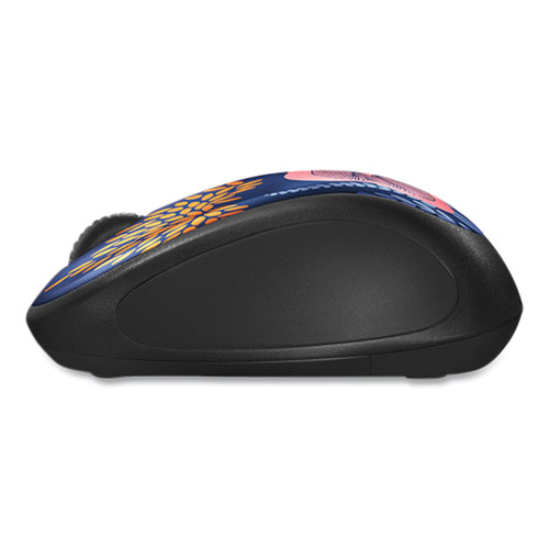 Picture of M317 Design Collection Limited Edition Wireless Ambidextrous Optical Mouse, 2.4 GHz Frequency/33 ft Range, Forest Floral