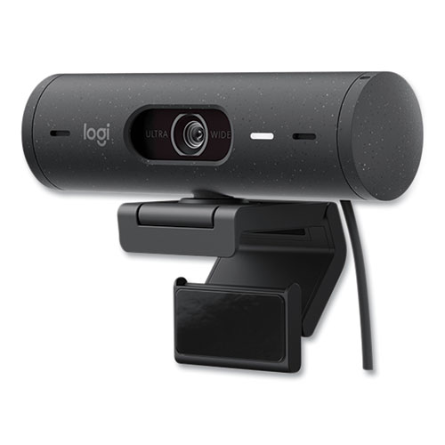 Picture of Brio 500 HD 1080P Webcam, 1920 pixels x 1080 pixels, 4 Mpixels, Graphite