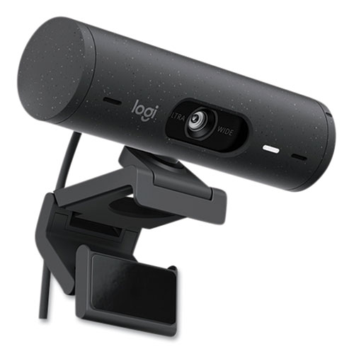 Picture of Brio 500 HD 1080P Webcam, 1920 pixels x 1080 pixels, 4 Mpixels, Graphite