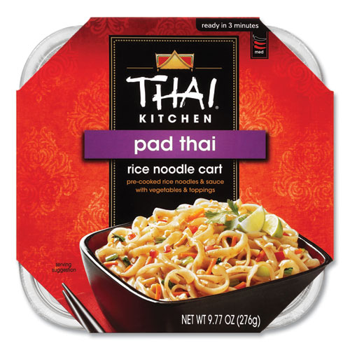 Picture of Thai Kitchen Pad Thai Rice Noodle Cart, 9.77 oz Individually Wrapped, 6/Carton