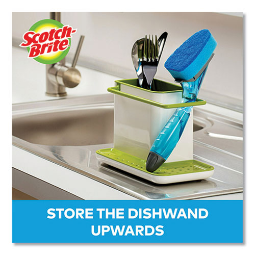 Picture of Non-Scratch Dishwand Refills, Blue, 2/Pack