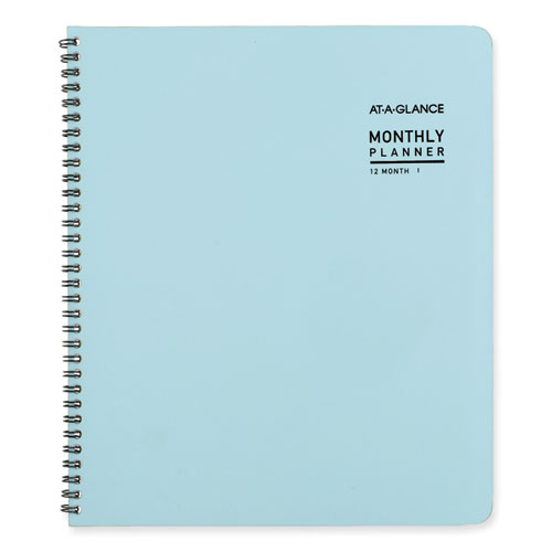 Picture of Contemporary Lite Monthly Planner, 11 x 9.5, Light Blue Cover, 12-Month (Jan to Dec): 2025