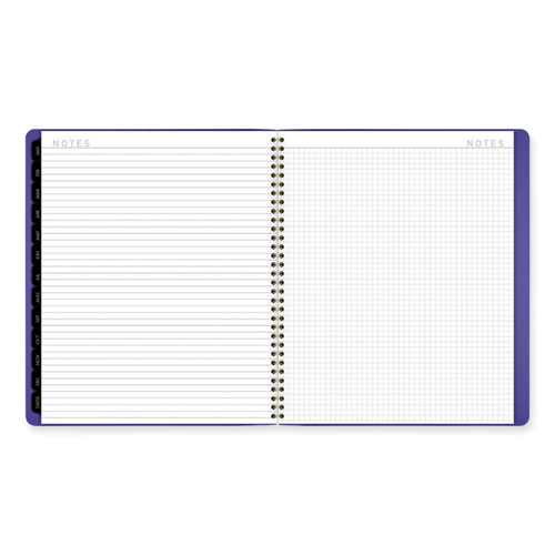 Picture of Contemporary Monthly Planner, 11.38 x 9.63, Purple Cover, 12-Month (Jan to Dec): 2025