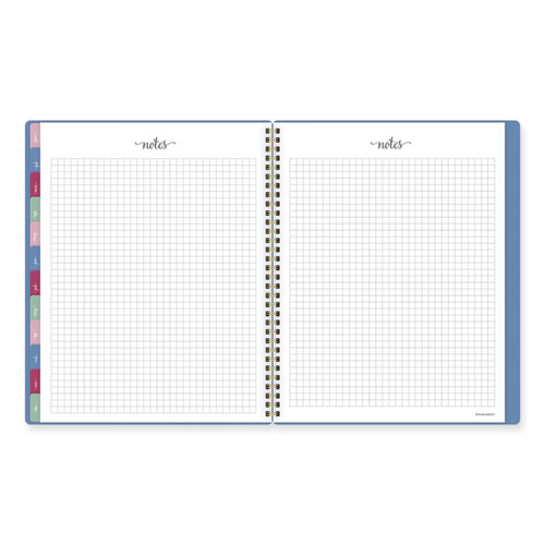 Picture of Harmony Weekly/Monthly Poly Planner, 11 x 9.38, Blue Cover, 13-Month (Jan to Jan): 2024 to 2025