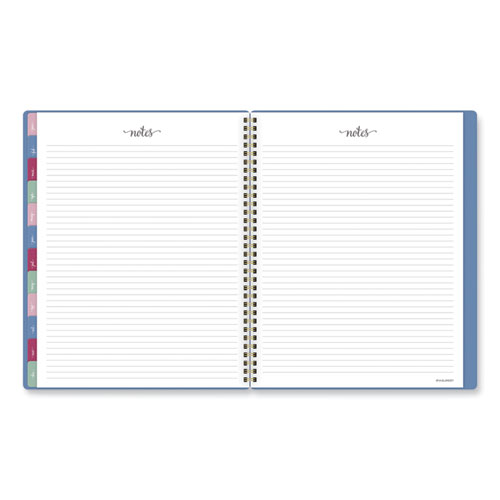 Picture of Harmony Weekly/Monthly Poly Planner, 11 x 9.38, Blue Cover, 13-Month (Jan to Jan): 2024 to 2025