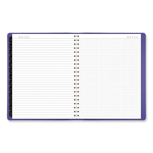 Picture of Contemporary Weekly/Monthly Planner, 11.38 x 9, Purple Cover, 12-Month (Jan to Dec): 2025