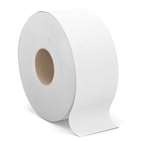 Picture of Select Jumbo Bath Tissue, Septic Safe, 2-Ply, White, 3.3" x 750 ft, 12/Carton