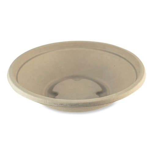 Picture of Fiber Bowls, 16 oz, 7.4 x 7.4 x 1.9, Natural, Paper, 500/Carton