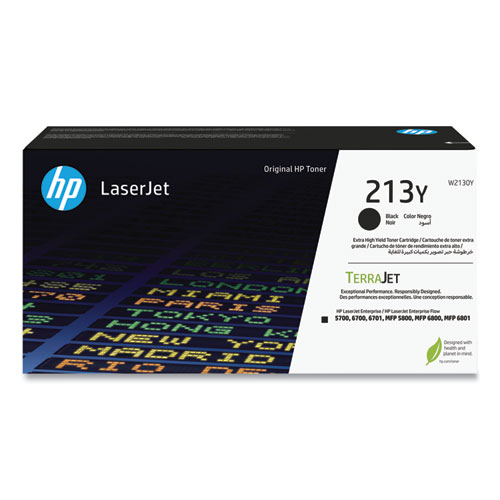 Picture of HP 213Y (W2130Y) Extra High-Yield Black Original LaserJet Toner Cartridge