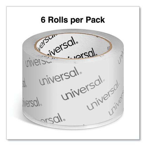 Picture of Extra-Wide Moving and Storage Packing Tape, 3" Core, 2.83" x 54.7 yd, Clear, 6/Pack