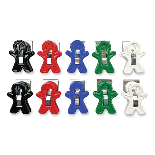 Picture of Magnet Man, Assorted Colors, 10/Pack