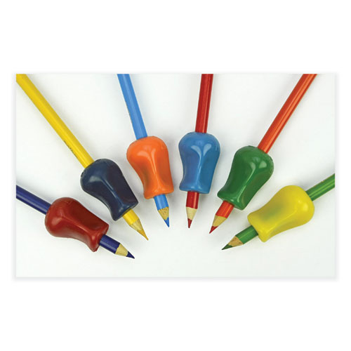 Picture of Original Grip, 2.1" Long, Assorted Colors, 6/Pack
