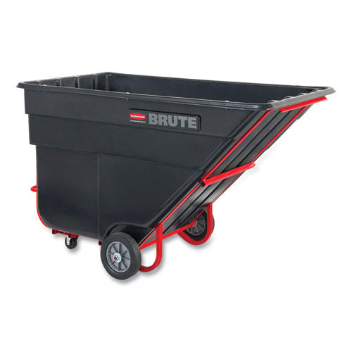 Picture of BRUTE Rotomolded Tilt Truck, 303 gal, 1,200 lb Capacity, Plastic, Black