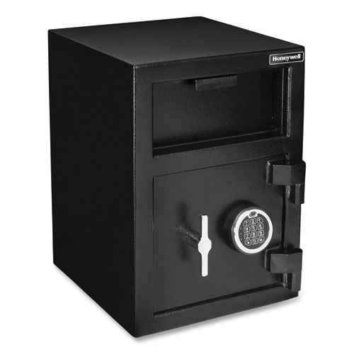 Picture of Steel Depository Safe with Digital Lock, 14 x 15.2 x 20.2, 1.06 cu ft, Black