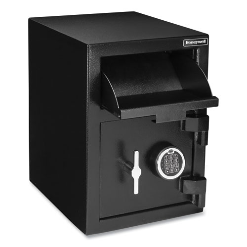 Picture of Steel Depository Safe with Digital Lock, 14 x 15.2 x 20.2, 1.06 cu ft, Black