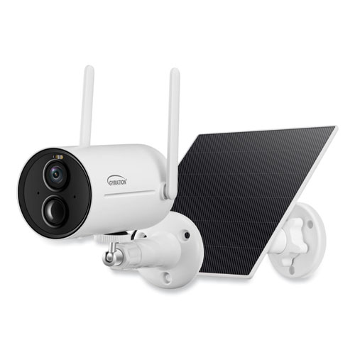 Picture of Cyberview 3010 3MP Smart Wifi Bullet Camera with Solar Panel, 2304 x 1296 Pixels