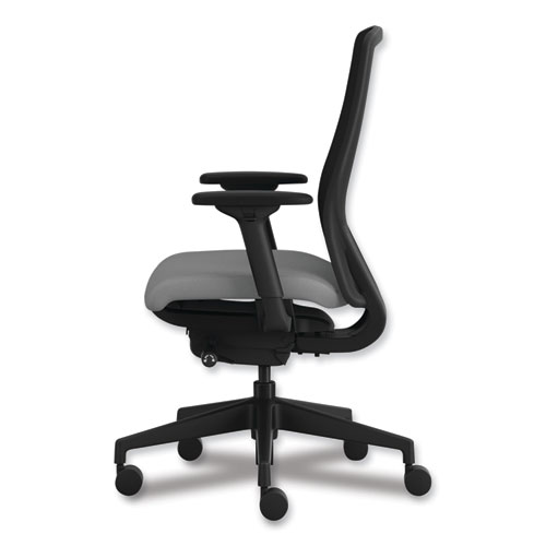 Picture of Nucleus Series Recharge Task Chair, 16.63 to 21.13 Seat Height, Frost Seat, Black Back, Black Base