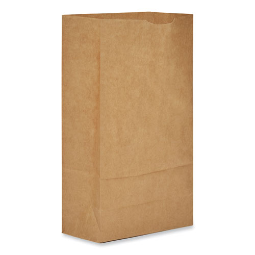 Picture of Grocery Paper Bags, #6 Size, 5.88" x 3.63" x 11", Natural, 500/Bundle