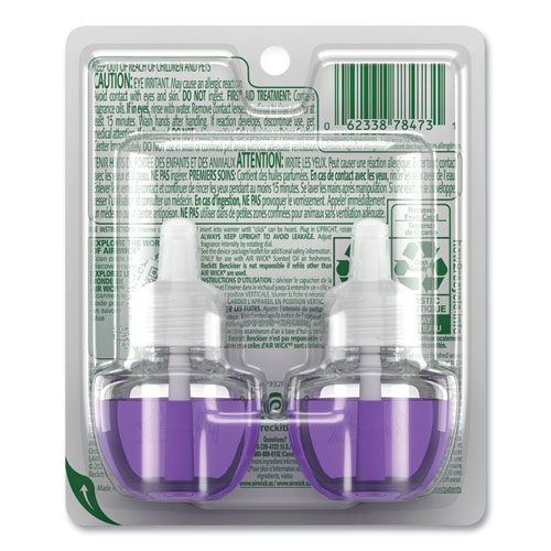 Picture of Scented Oil Refill, Lavender and Chamomile, 0.67 oz, 2/Pack