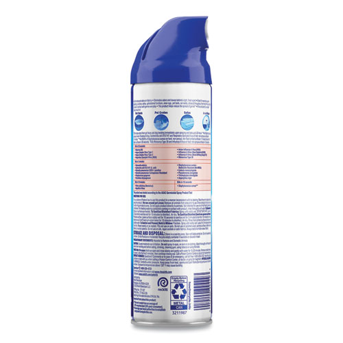 Picture of Disinfectant Spray II Pet Odor Eliminator, Fresh, 15 oz Aerosol Spray, 12/Carton