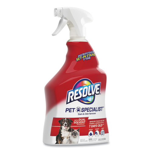 Picture of Pet Specialist Stain and Odor Remover, Citrus, 32 oz Trigger Spray Bottle, 12/Carton