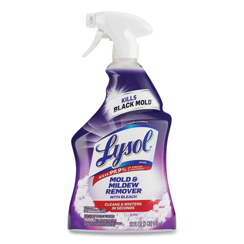 Picture of Mold and Mildew Remover with Bleach, 32 oz Spray Bottle, 12/Carton