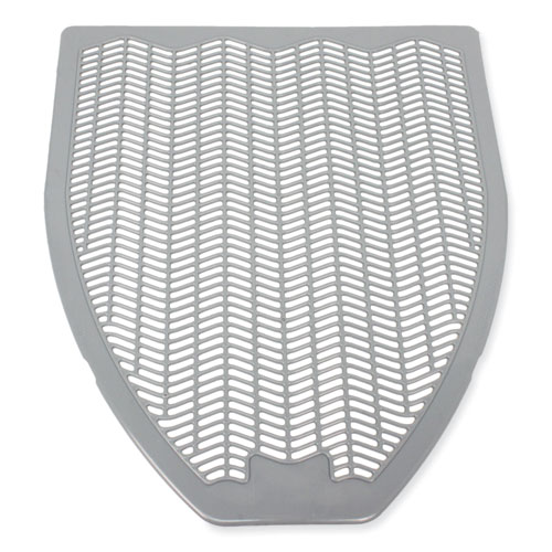 Picture of Disposable Urinal Floor Mat, Nonslip, Orchard Zing Scent, 17.5 x 20.38, Gray, 6/Carton