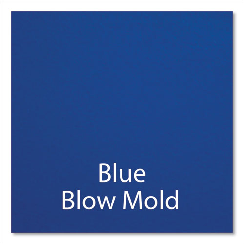 Picture of Adjustable Folding Table, Rectangular, 48" x 24" x 22" to 32", Blue Top, Black Legs, 4/Pallet