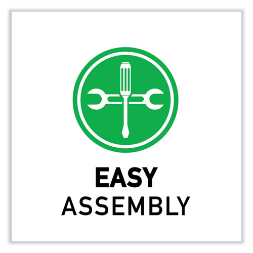 Picture of Height Adjustable Activity Tables, Round, 60" x 19" to 29", Gray Granite Top, Gray Legs, 4/Pallet