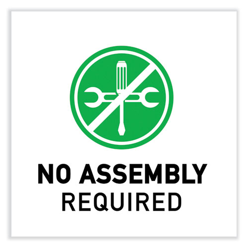 Picture of Adjustable Folding Tables, Rectangular, 60" x 30" x 22" to 32", Gray Granite Top, Black Legs, 4/Pallet