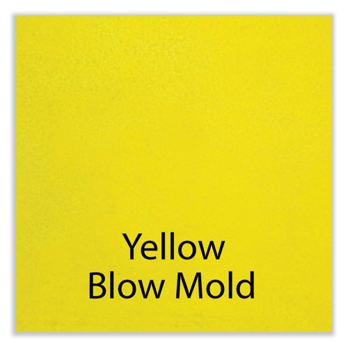 Picture of Adjustable Folding Table, Rectangular, 48" x 24" x 22" to 32", Yellow Top, Black Legs, 4/Pallet