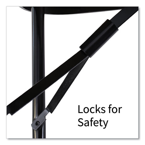 Picture of Adjustable Folding Tables, Rectangular, 72" x 30" x 22" to 32", Mocha Granite Top, Brown Legs, 4/Pallet