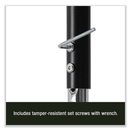 Picture of Adjustable Activity Tables, Square, 48" x 48" x 19" to 29", Gray Top, Black Legs, 4/Pallet