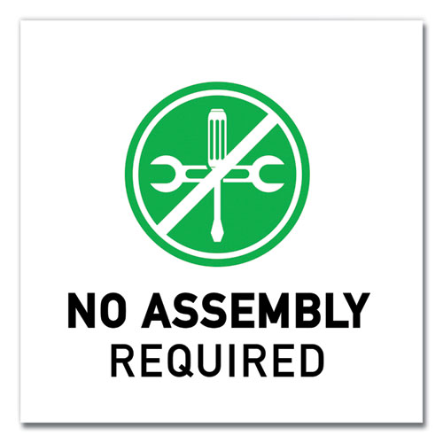 Picture of Adjustable Folding Tables, Rectangular, 72" x 30" x 22" to 32", Gray Granite Top, Black Legs, 4/Pallet