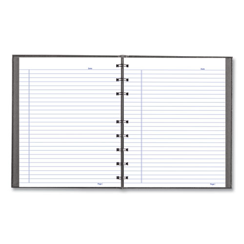 Picture of NotePro Notebook, 1-Subject, Medium/College Rule, Cool Gray Cover, (75) 9.25 x 7.25 Sheets