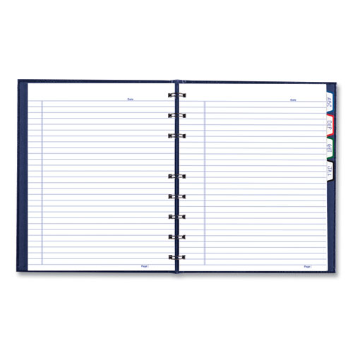Picture of NotePro Notebook, 1-Subject, Medium/College Rule, Blue Cover, (75) 9.25 x 7.25 Sheets