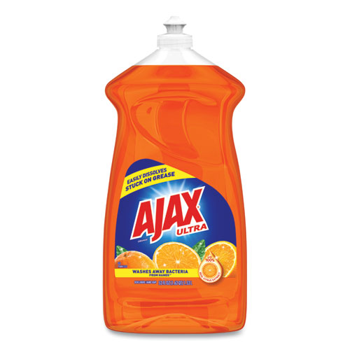 Picture of Dish Detergent, Liquid, Antibacterial, Orange, 52 oz, Bottle, 6/Carton