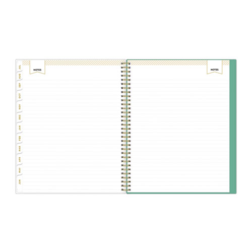 Picture of Day Designer Academic Year Weekly/Monthly Frosted Planner, Palms Artwork, 11 x 8.5, 12-Month (July to June): 2024 to 2025