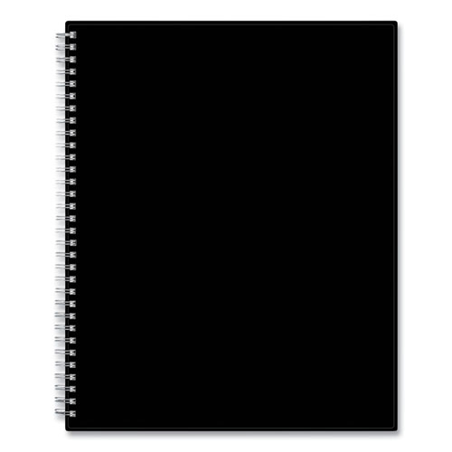 Picture of Enterprise Academic Weekly/Monthly Planner, 11 x 8.5, Black Cover, 12-Month (July to June): 2024 to 2025