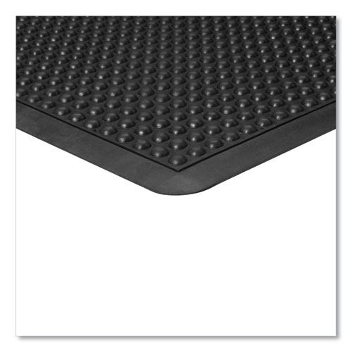 Picture of Bubble Flex Anti-Fatigue Mat, Rectangular, 24 x 36, Black