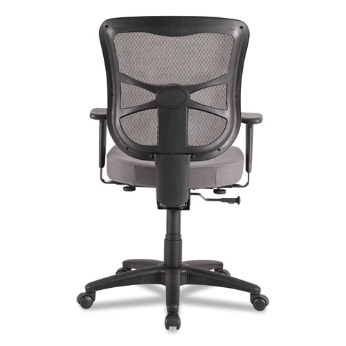 Picture of Alera Elusion Series Mesh Mid-Back Swivel/Tilt Chair, Supports Up to 275 lb, 17.9" to 21.8" Seat Height, Gray Seat