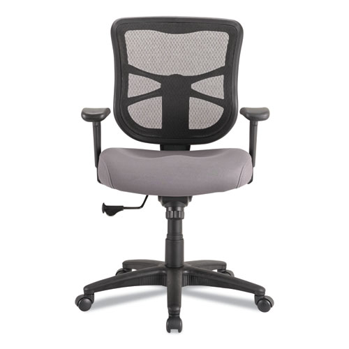 Picture of Alera Elusion Series Mesh Mid-Back Swivel/Tilt Chair, Supports Up to 275 lb, 17.9" to 21.8" Seat Height, Gray Seat