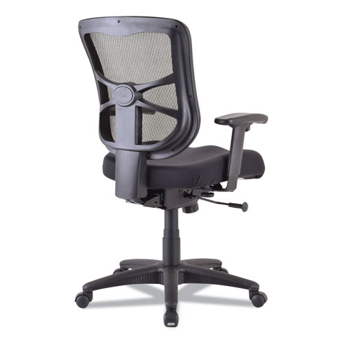 Picture of Alera Elusion Series Mesh Mid-Back Swivel/Tilt Chair, Supports Up to 275 lb, 17.9" to 21.8" Seat Height, Black