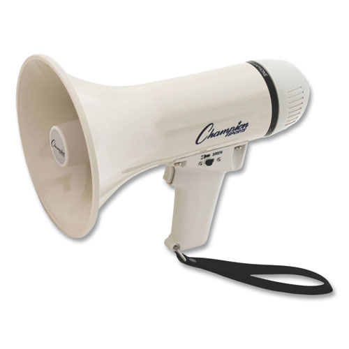 Picture of Megaphone, 4 W to 8 W, 400 yds Range, White