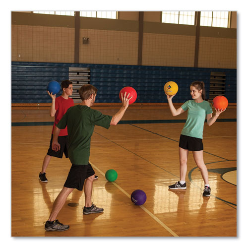 Picture of Playground Ball Set, 8.5" Diameter, Assorted Colors, 6/Set