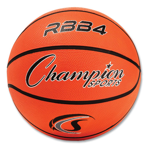 Picture of Rubber Sports Ball, For Basketball, No. 6, Intermediate Size, Orange