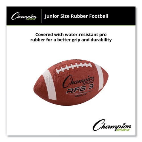 Picture of Rubber Sports Ball, For Football, Junior Size, Brown